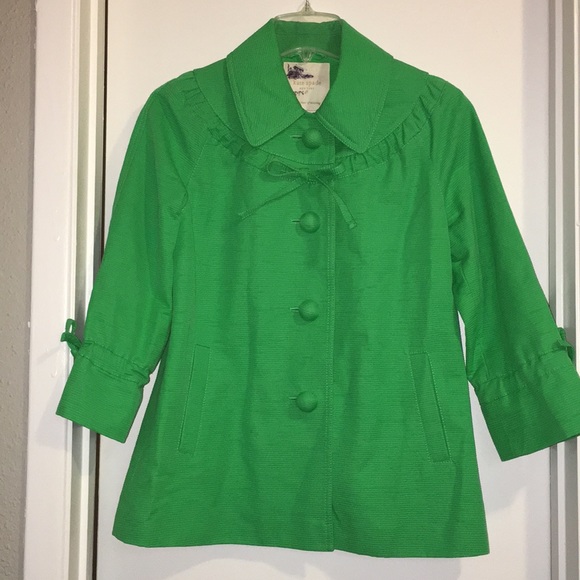 Kate spade green jacket Clearance